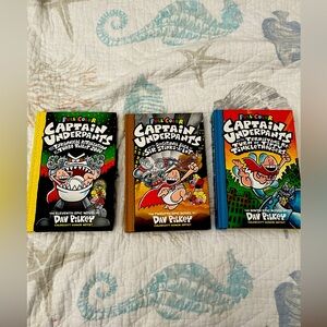 Captain underpants bundle of 3